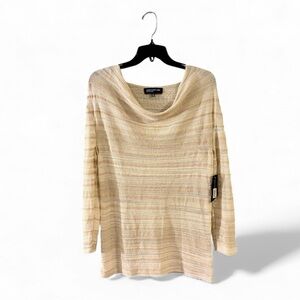 ⭐️ Jones New York ($100) Rayon/Linen/Cotton Blend Sparkly Sweater - PTP 20